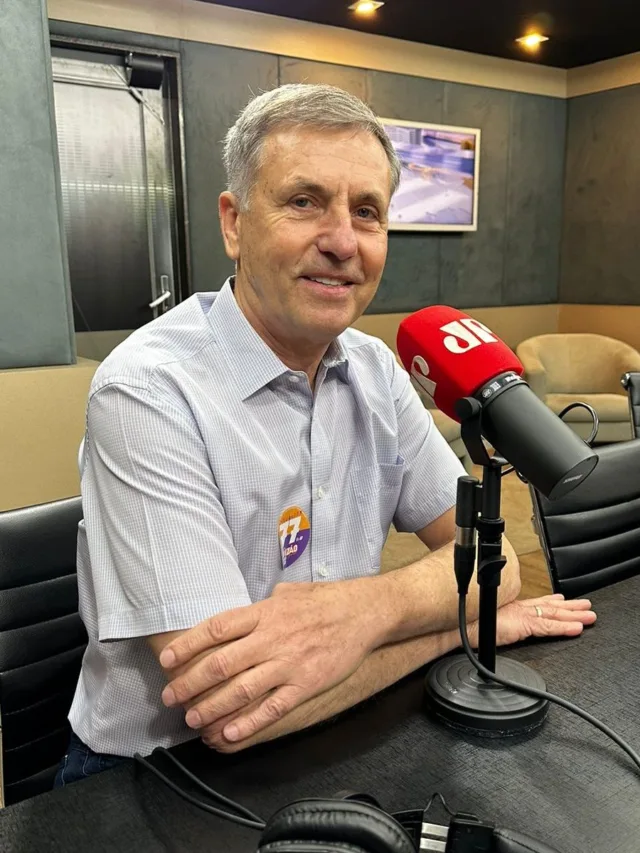 Luizão Goulart (Solidariedade) participa de série de sabatinas da Jovem Pan News