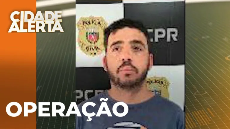 Operação em São José dos Pinhais, prende suspeito de ser o 'chefão do crime'