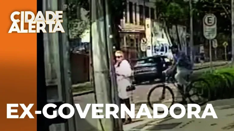 Ex-governadora, Cida Borghetti, tem celular furtado no Batel; câmeras registraram o ocorrido