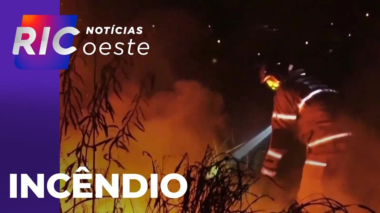 Incêndios em vegetação: corpo de bombeiros do PR tem aumento de 10% nas ocorrências