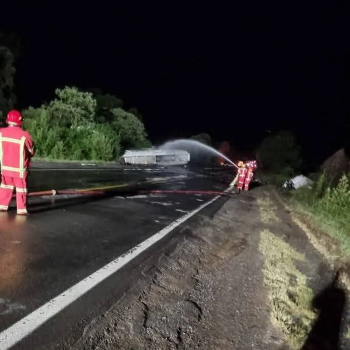 Acidente na BR-476 resultou em duas mortes