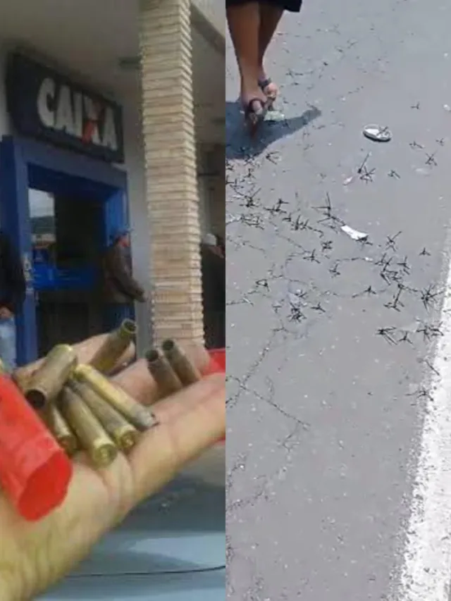 Fuzis e miguelitos: RIC Notícias Manhã mostra detalhes de assalto a banco no PR