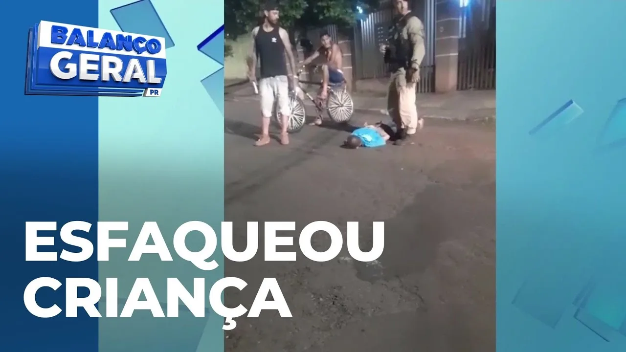 Homem é preso após esfaquear enteada de apenas 10 anos em Apucarana