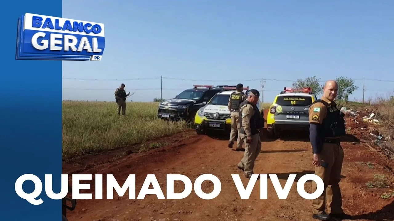 Homem é encontrado com mãos e pés amarrados, e também foi queimado vivo