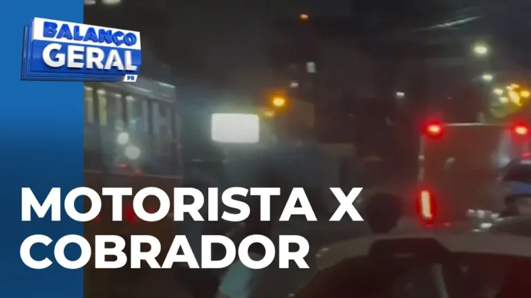 Motorista e cobrador de ônibus brigam com ocupantes de carro após acidente no Capão Raso