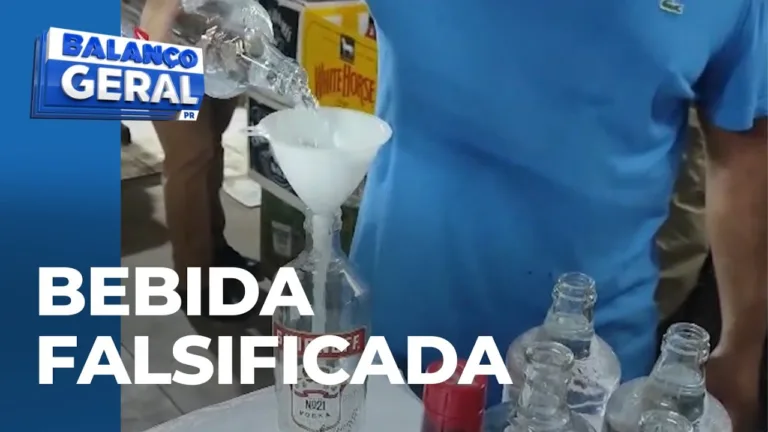Fábrica de bebida falsificada vendia produtos para festas e eventos
