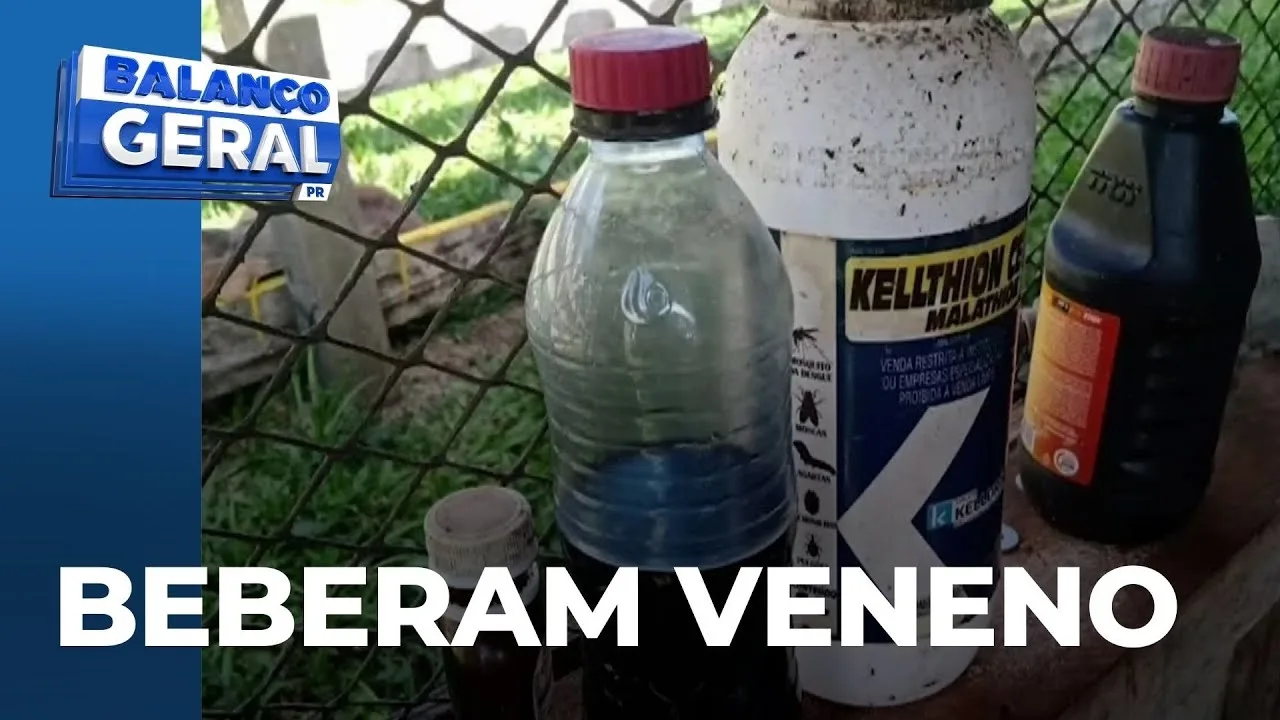 Irmãos tomam veneno por engano e morrem