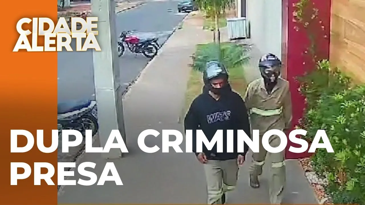 Dupla suspeita de assalto a mercado é presa um mês após o crime