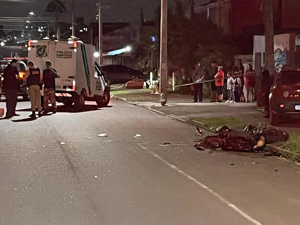 Motociclista morre em acidente após passar Natal com a família na RMC