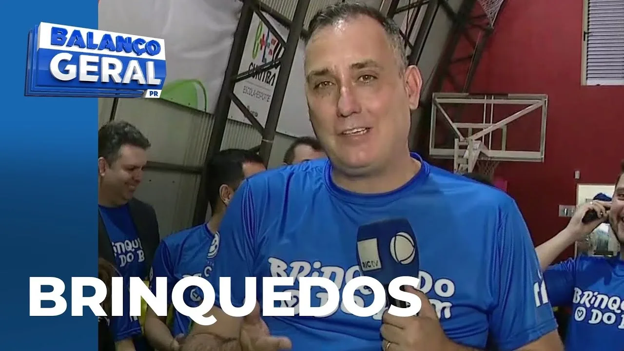 Brinquedo do Bem RICtv: evento reúne apresentadores e repórteres da RICtv