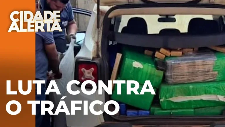 Luta contra o tráfico: Polícia apreende 850 kg de drogas após denúncia anônima