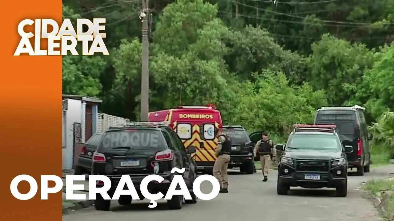 Operação policial, em Colombo, termina com confronto; dois suspeitos foram mortos