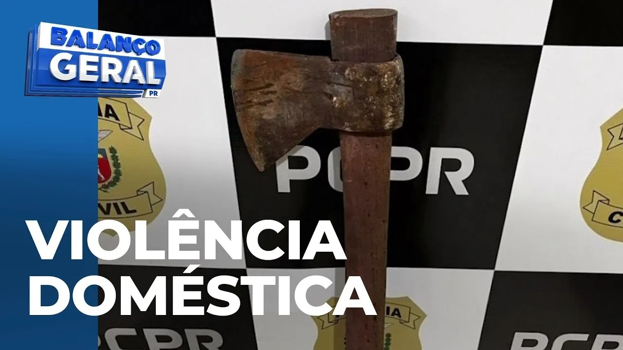 Pai agride a própria filha com o cabo de um machado; vítima estaria em situação de pós-parto