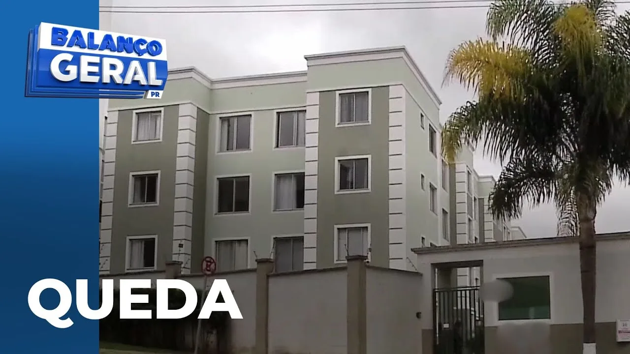 Criança quebra braços e pernas após cair do 4⁠º andar de um prédio, em Curitiba