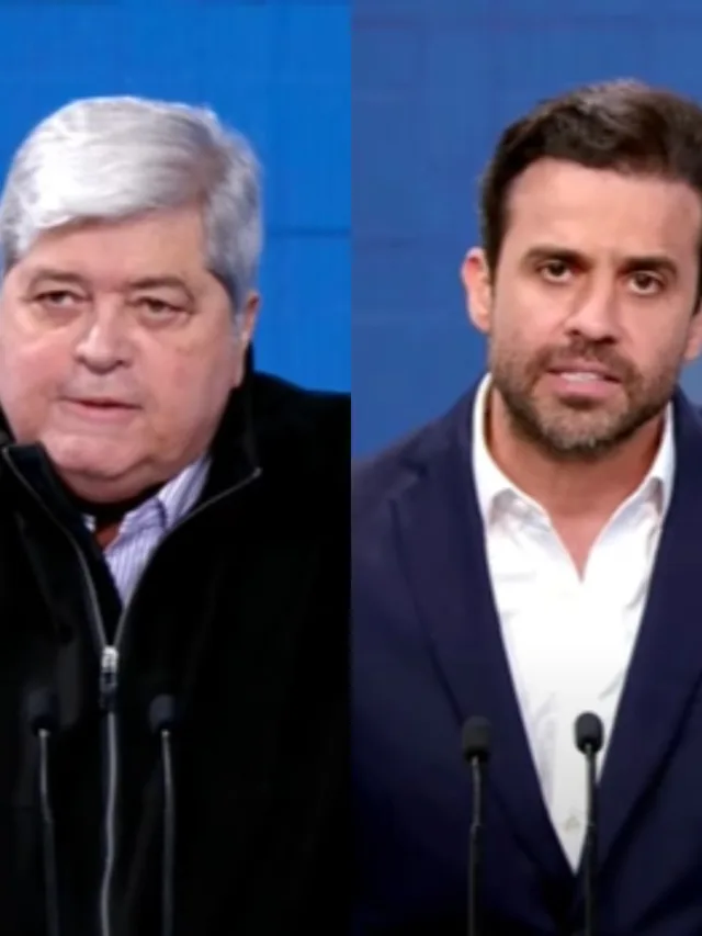 Os candidatos estiveram contidos após um série de agrossões físicas e verbas