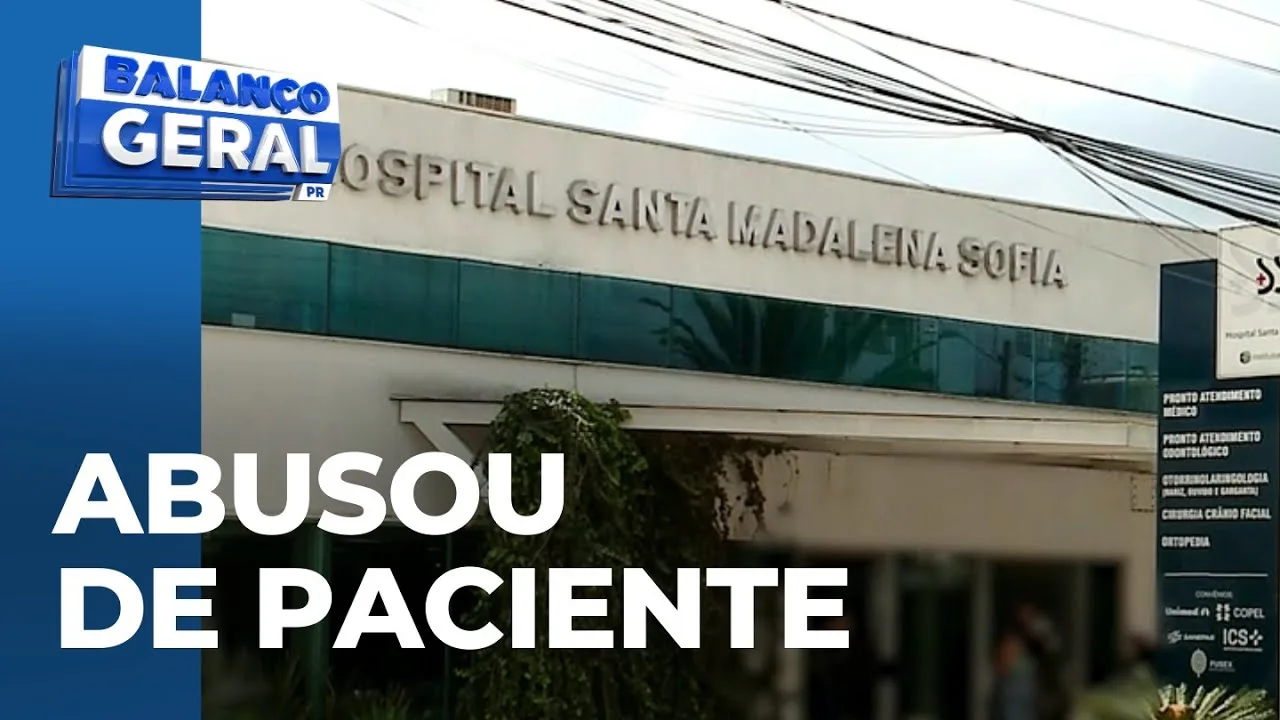Mais um técnico de enfermagem é preso suspeito de abuso; Vítima tinha acabado de fazer cirurgia