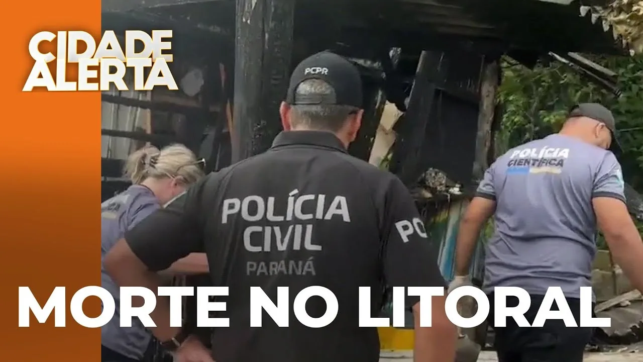 Uma pessoa foi morta esfaqueada e outra carbonizada no litoral; polícia investiga possível relação