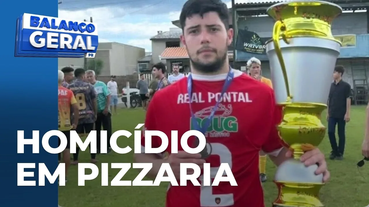 Gerente de pizzaria mata funcionário de 23 anos após discussão em Pontal do Paraná