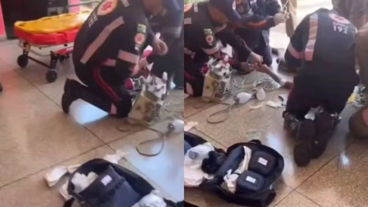 O jovem não resistiu