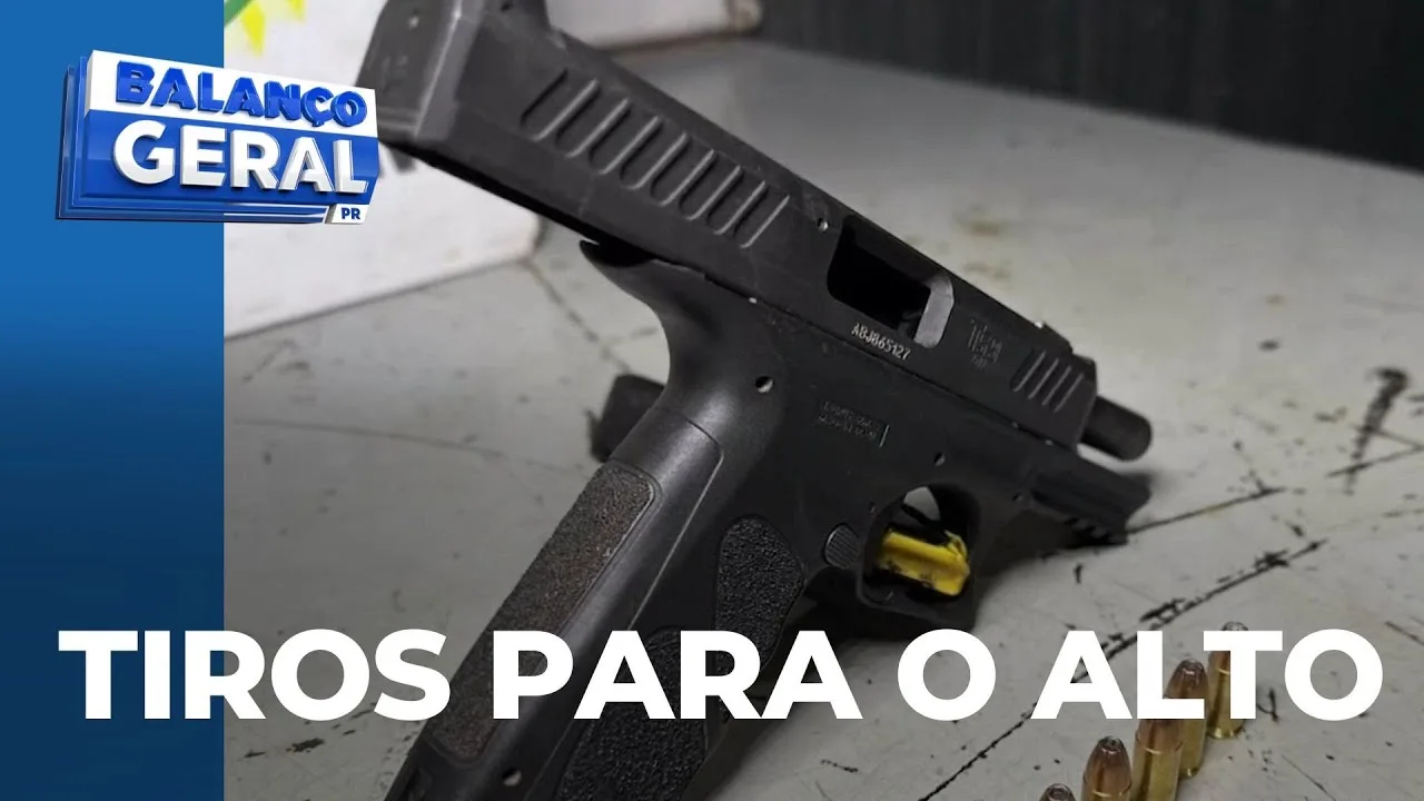 Empresário sai de festa de confraternização, atira para o alto com pistola e é preso