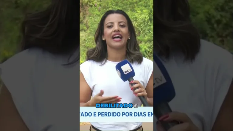 Homem é encontrado nu, desorientado e perdido após dias na mata