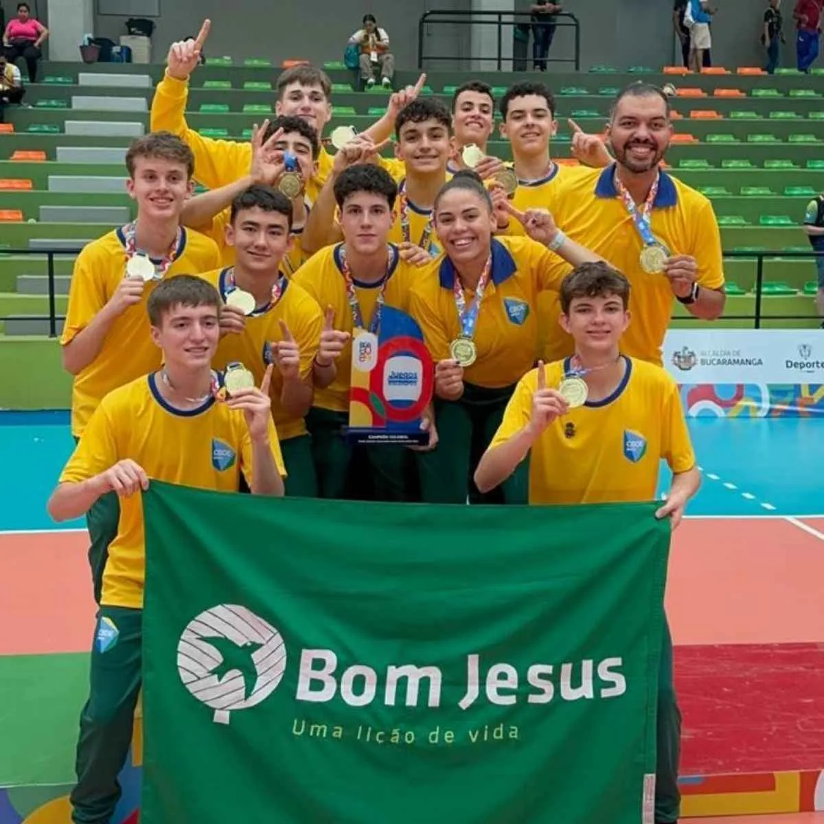 Escola do Paraná é campeã invicta dos Jogos Sul-Americanos Escolares