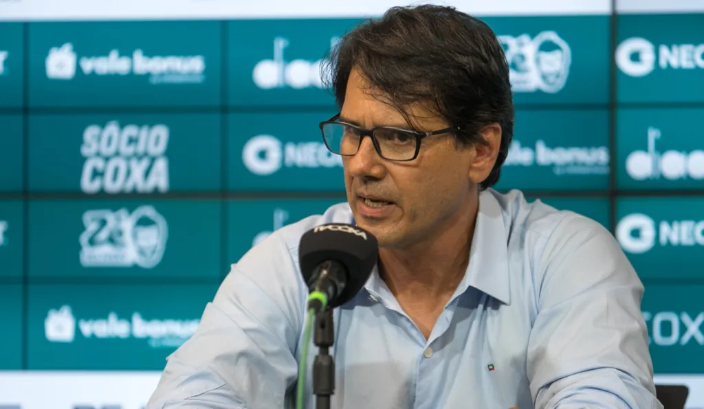 Jorge Andrade, executivo de futebol do Coritiba
