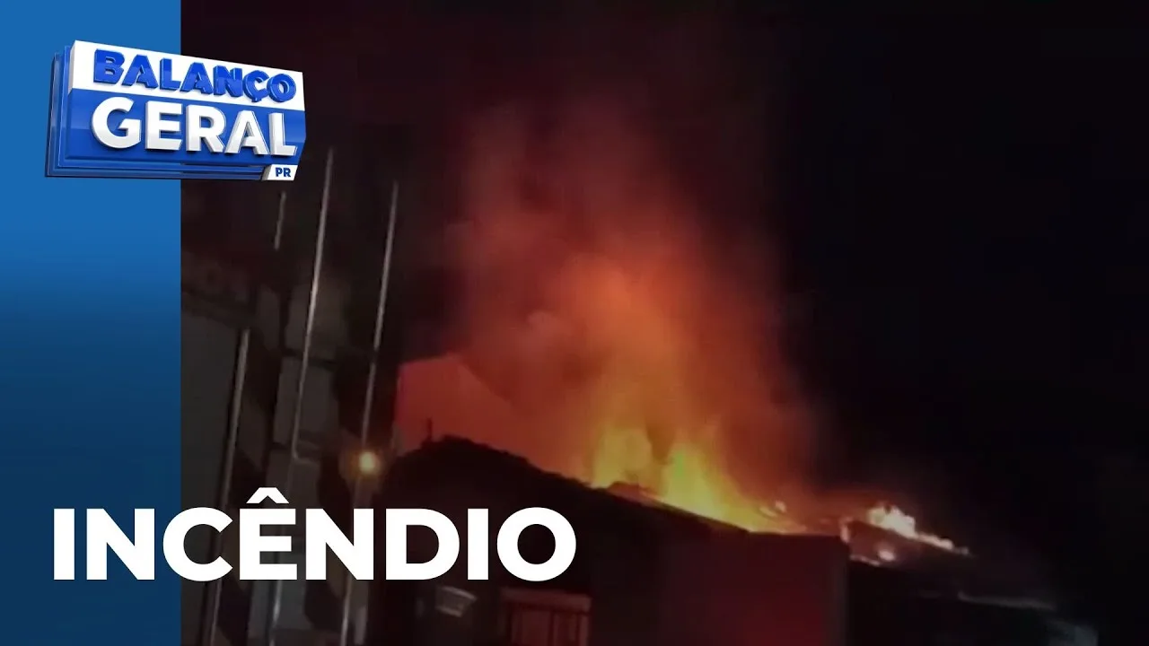 Casa na Zona Sul é totalmente destruída por incêndio