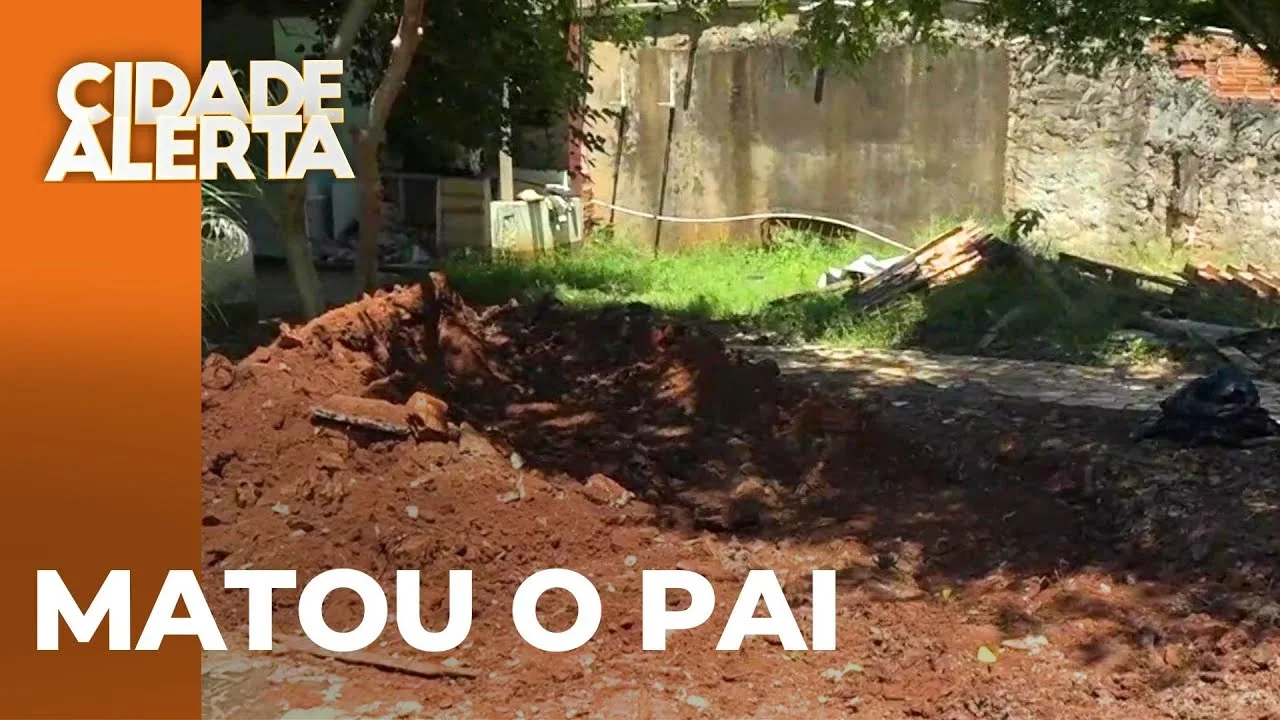 Homem confessa ter matado o próprio pai e leva a polícia ao local do corpo