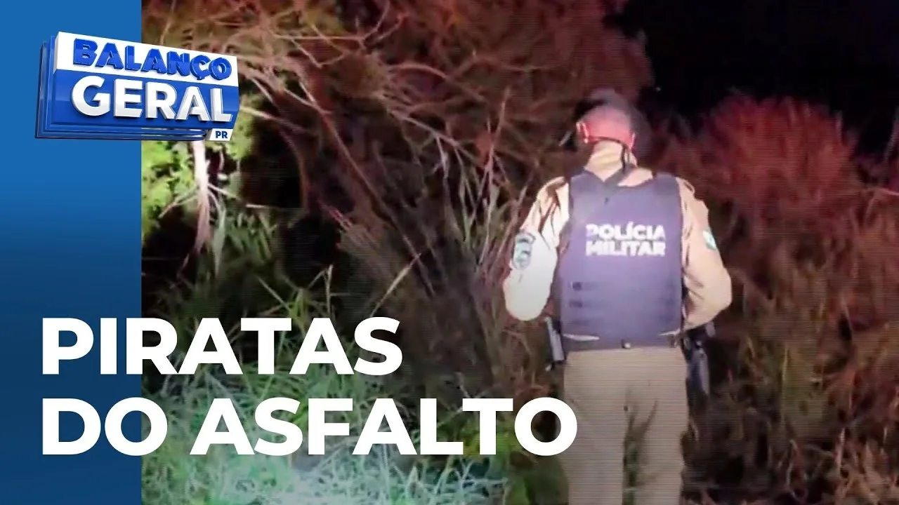 Piratas do asfalto roubam carga de serviços de entregas, mas abandonam caminhão após cerco