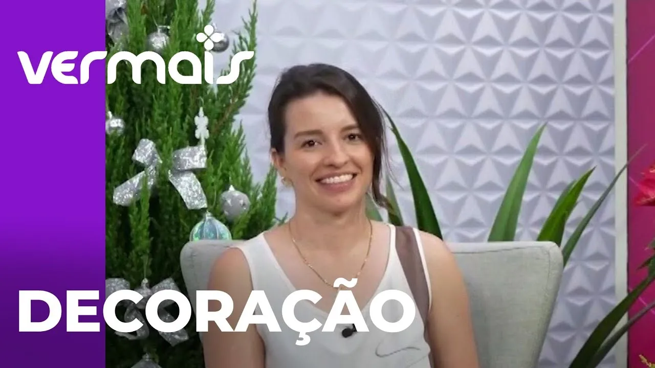 Decoração de Natal: flores e plantas trazem praticidade para o seu fim de ano