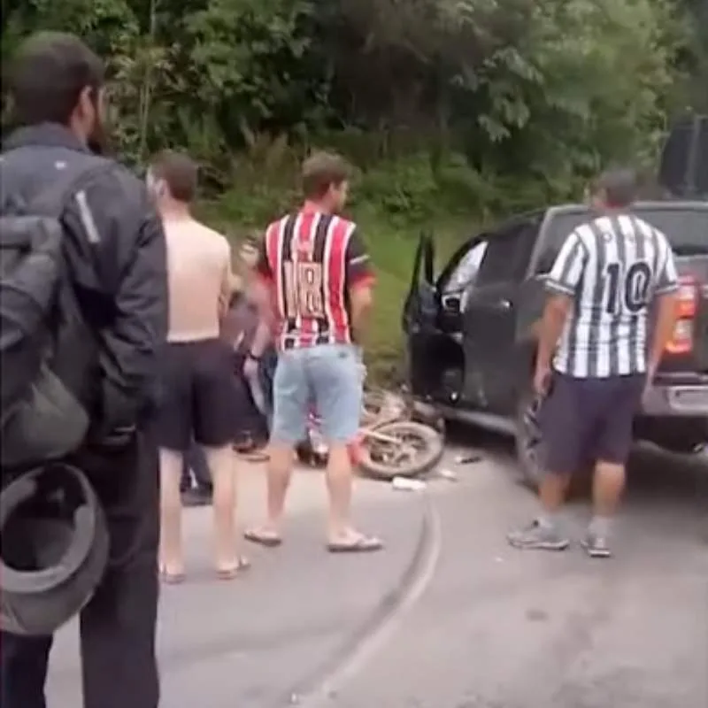 Adolescente causa acidente na Rodovia dos Minérios e família causa confusão com a imprensa