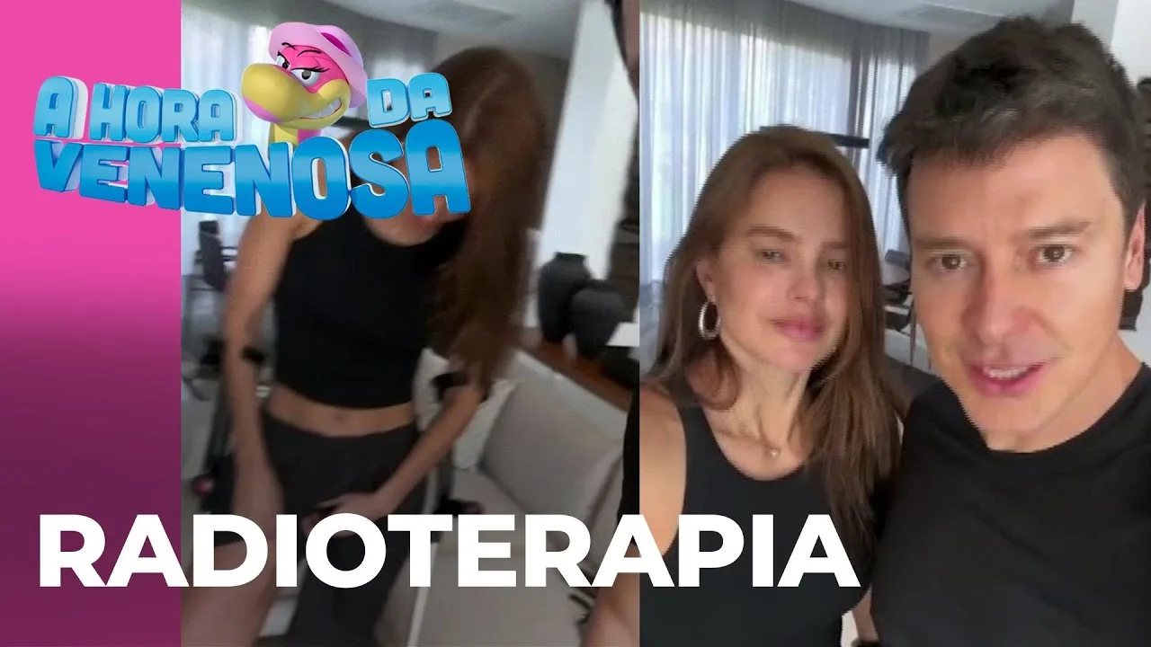 Rodrigo Faro fala sobre sessões de radioterapia da esposa após retirada do tumor