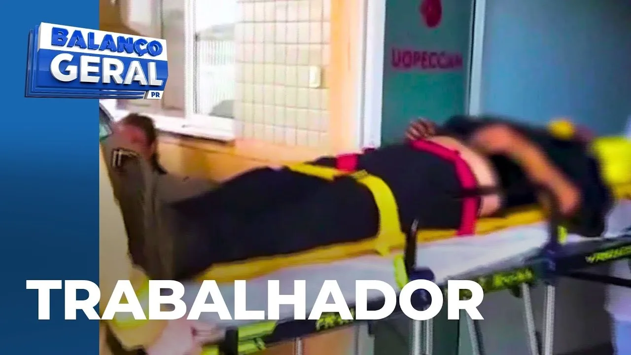 Acidente de trabalho: funcionário é prensado por caminhão em pátio de empresa em Umuarama