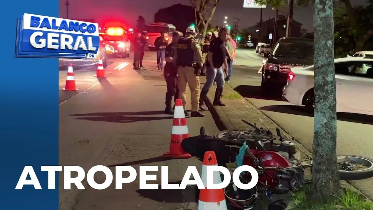 Motociclista sai da pista, acerta árvore e é atropelado por ligeirinho; este, morreu na hora