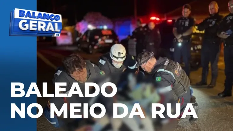 Jovem é baleado no meio da rua no Conjunto Triângulo, em Sarandi