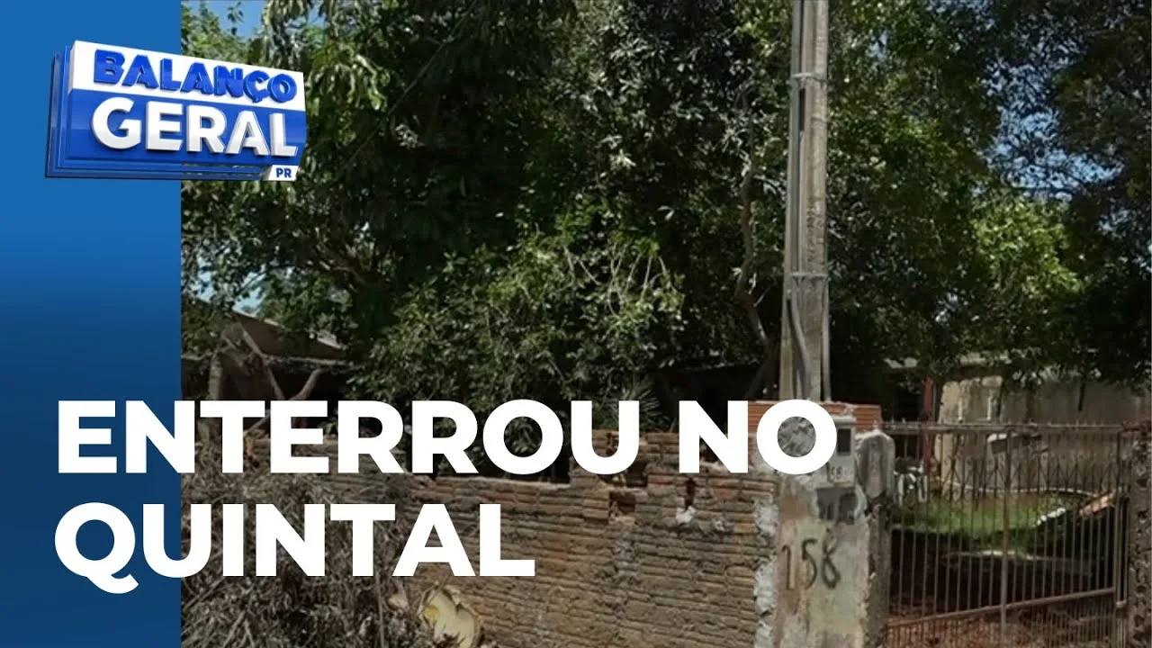 Homem confessa que matou o pai e leva a polícia até o local onde enterrou o corpo