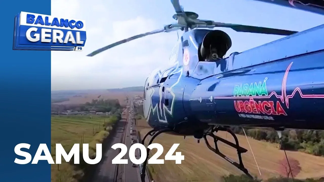 Em 2024, SAMU realizou cerca de 100 atendimentos por dia em Maringá, tendo média de 3 mil por mês