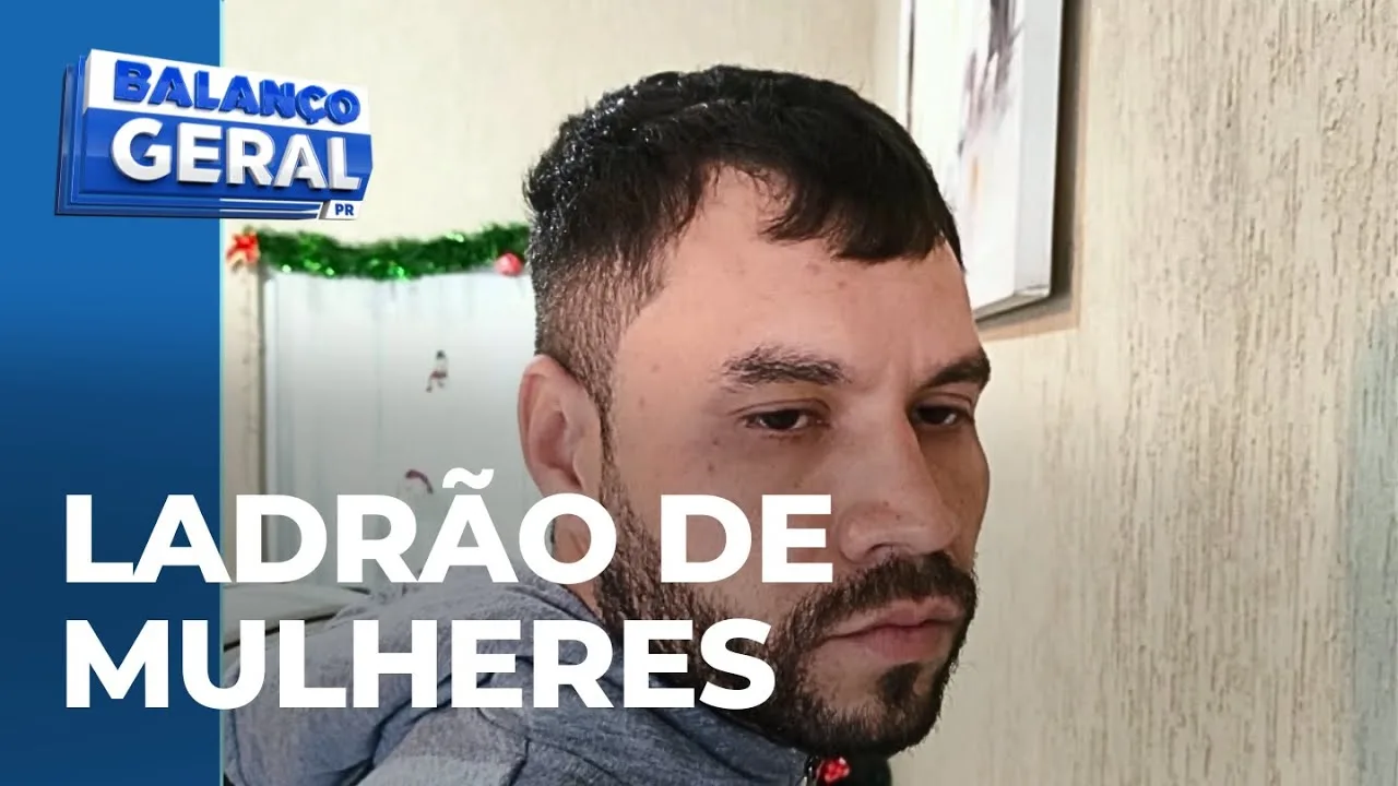 Polícia prende acusado de roubos em série contra mulheres em Curitiba! Atacava vítimas sozinhas!