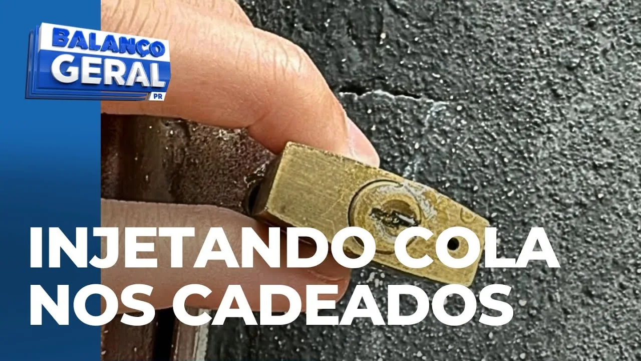 Homem flagrado injetando cola em fechaduras de bares no Batel é vizinho do prefeito