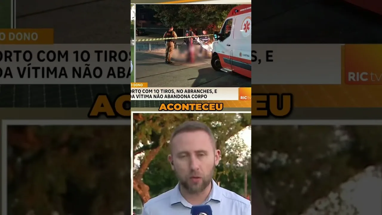 Mesmo na morte do dono, cachorro não abandona; homem foi assassinado com pelo menos 10 tiros