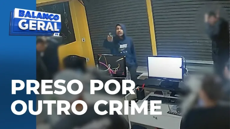 Assaltante que disse estar arrependido de roubar uma pizzaria foi preso em flagrante por tráfico