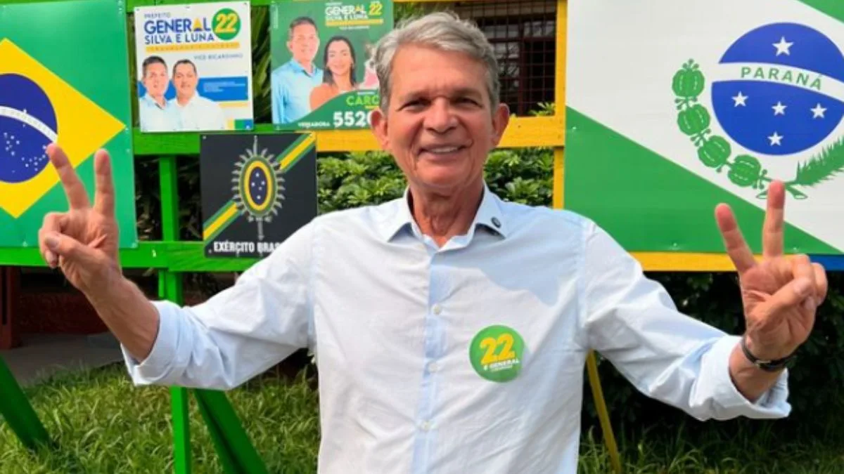 General Silva e Luna é eleito prefeito em Foz do Iguaçu (Foto: Divulgação)