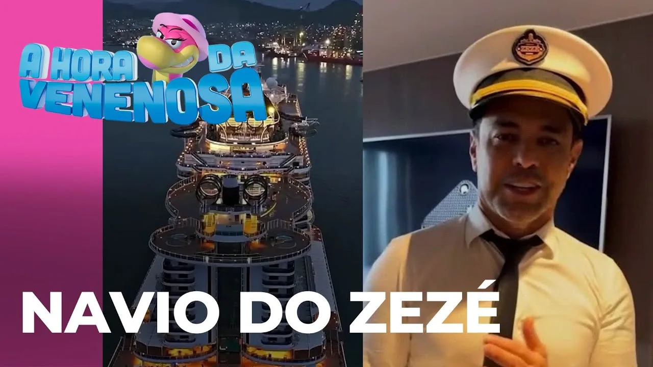 Navio do Zezé: Veja como foi o primeiro dia no navio do artista
