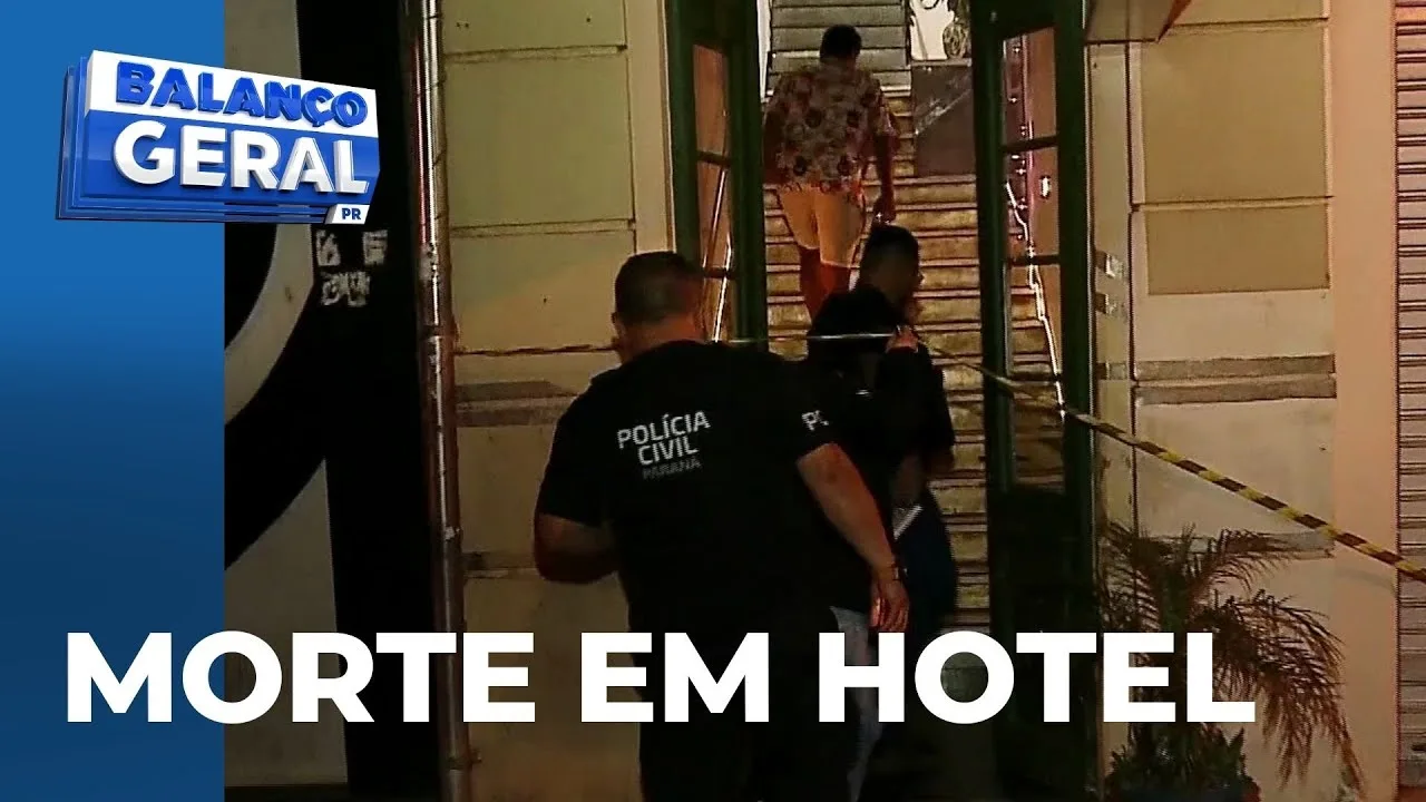 Briga entre namorados termina com morte em hotel, no centro de Curitiba; polícia isolou a área