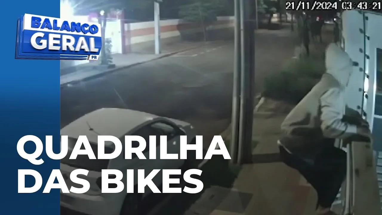 Polícia militar identifica quadrilha ligada a furtos de bicicletas em Londrina