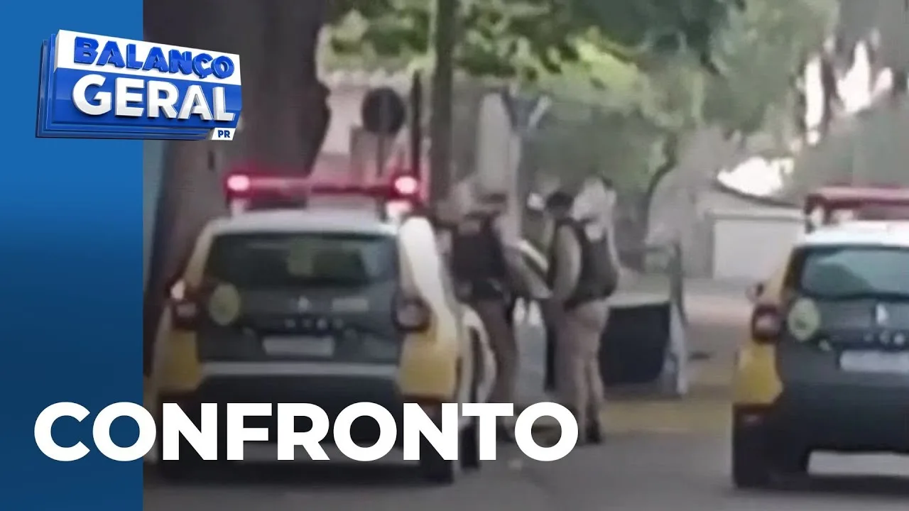 Confronto em Astorga: após perseguição, policiais e suspeitos trocam tiros; uma jovem morreu