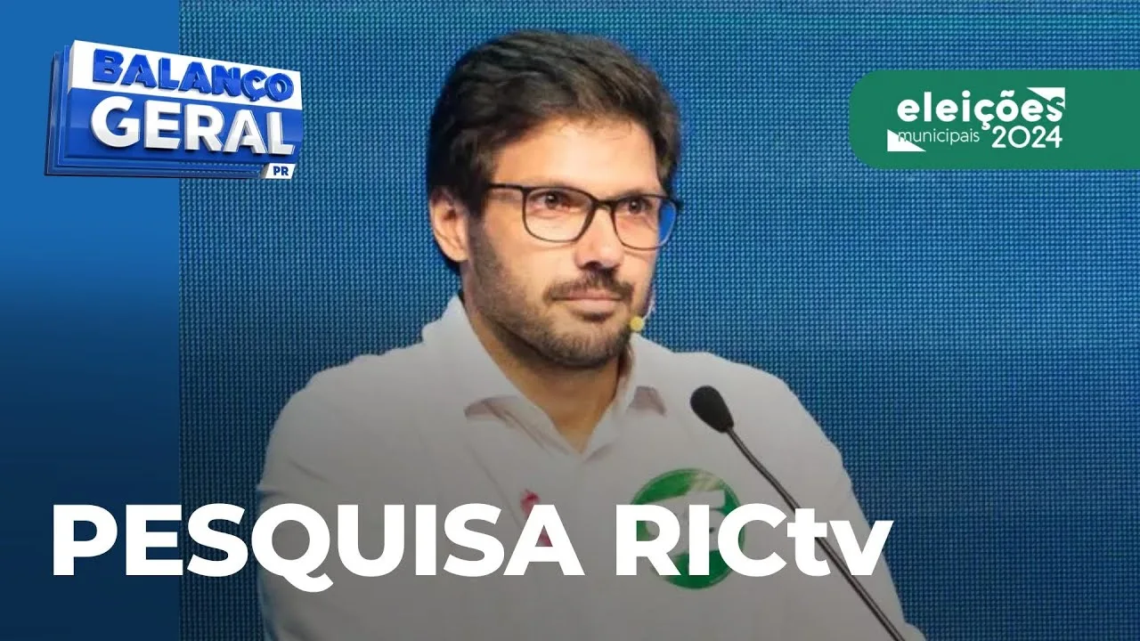 Pesquisa RICtv: Tiago Amaral (PSD) aparece na liderança na corrida à prefeitura de Londrina