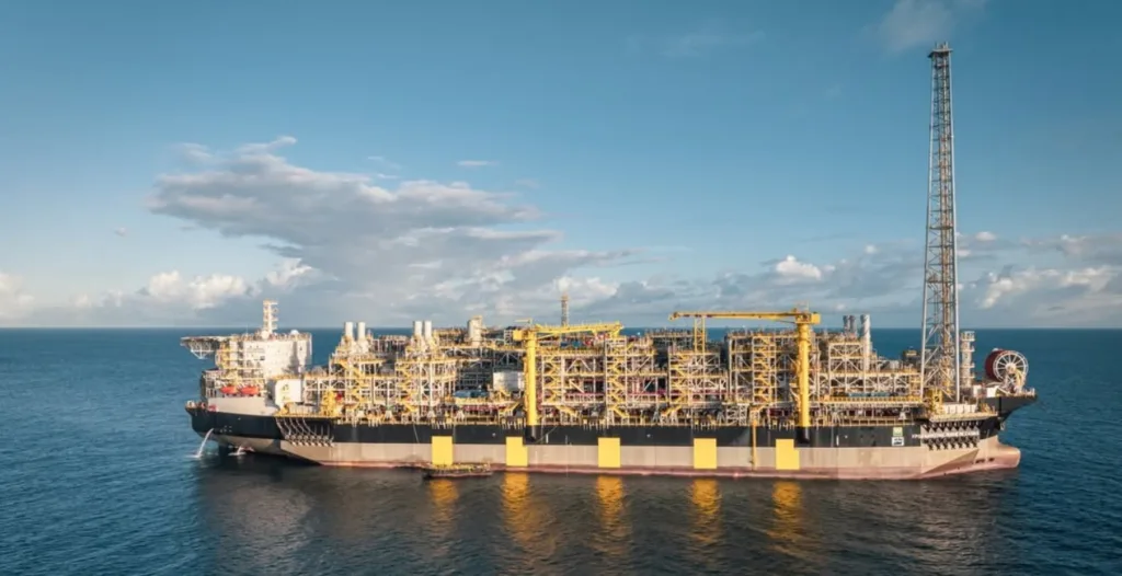 navio-plataforma de petróleo do pré-sal