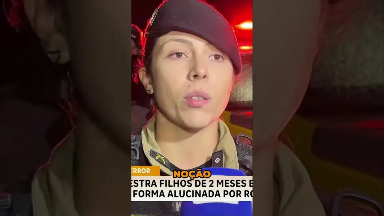 Pai sequestra seus filhos e, após perseguição, tenta cortar o próprio pescoço